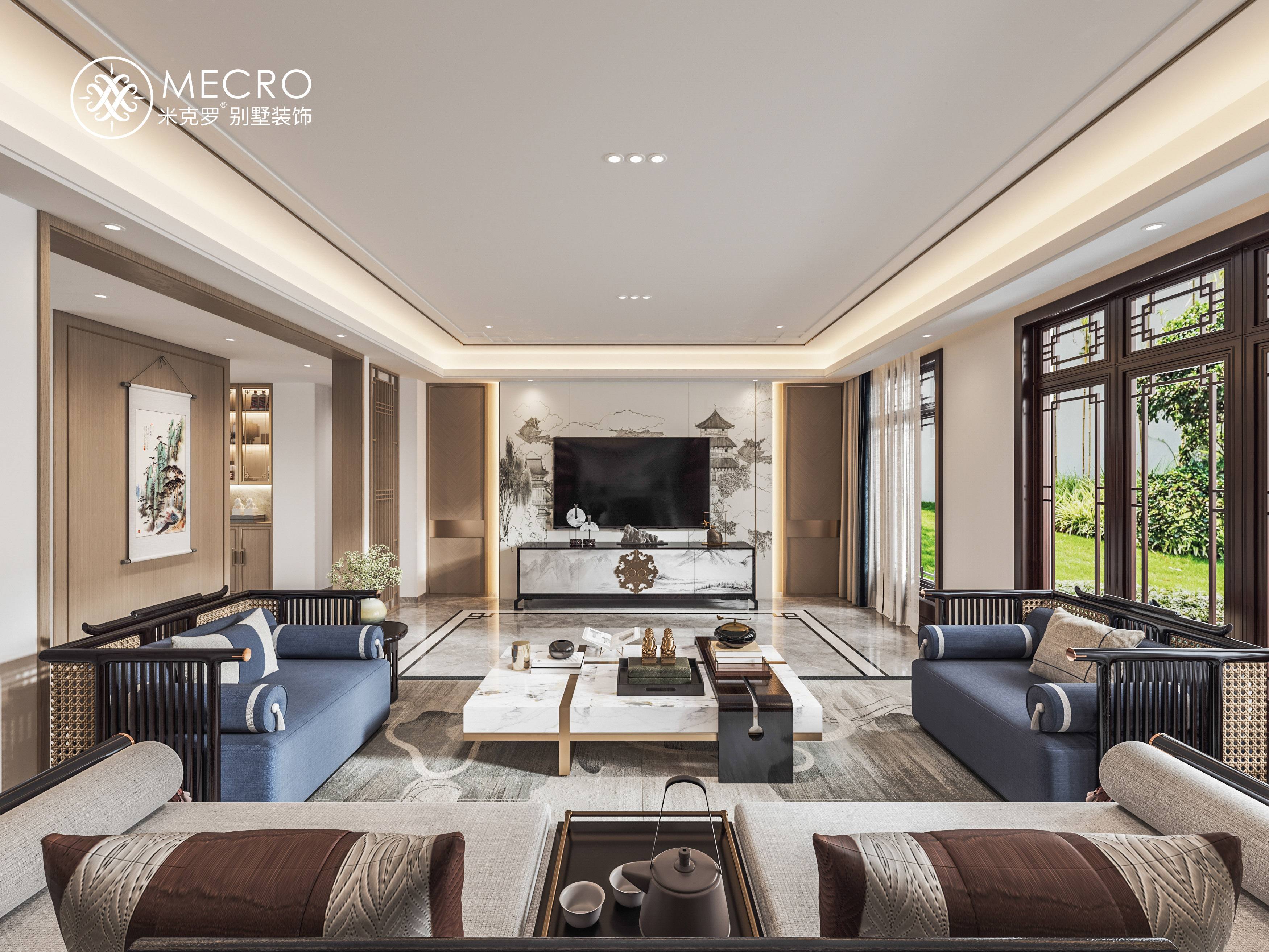 高档新中式别墅装修该怎么做？