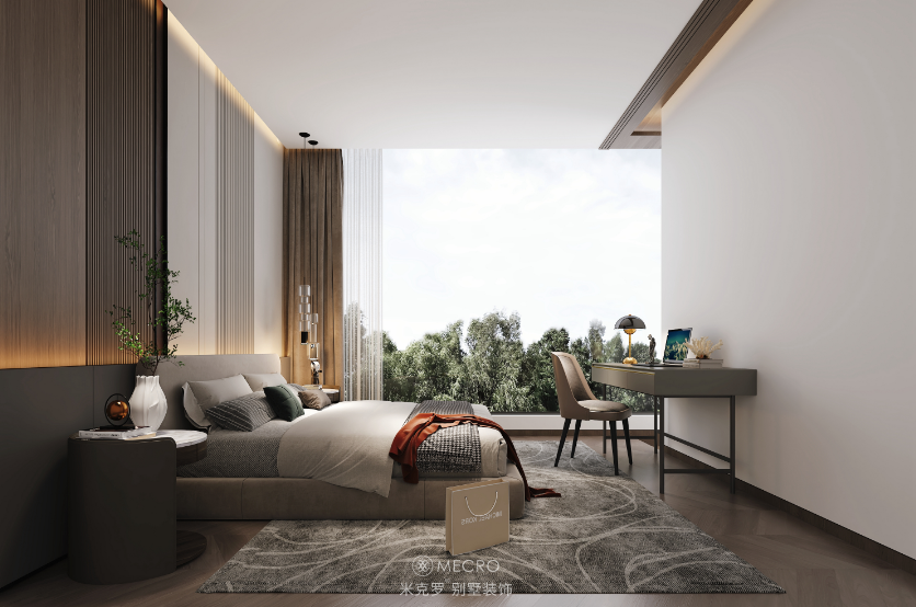 别墅现代轻奢风格的特点和设计理念