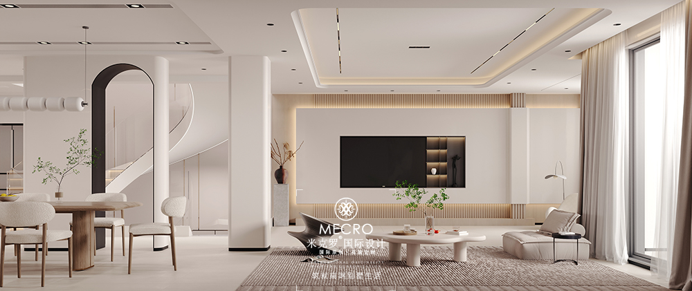 苏州别墅装修 | 现代奶油风格有什么特点 它适合什么群体呢